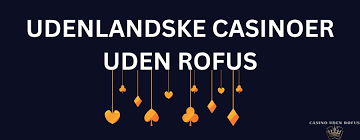 Opdag spændingen ved spil casino uden om rofus